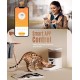 oneisall 3.5 L Automatic Cat Feeder, WiFi Intelligent Cat Food, App Control, 1-10 Meals a Day, Feeder for Cats/Dogs, with Stainless Steel Bowl oneisall 3.5 L Automatic Cat Feeder, WiFi Intelligent Cat Food, App Control, 1-10 Meals a Day, Feeder for Cats/Dogs, with Stainless Steel Bowl