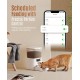 oneisall 3.5 L Automatic Cat Feeder, WiFi Intelligent Cat Food, App Control, 1-10 Meals a Day, Feeder for Cats/Dogs, with Stainless Steel Bowl oneisall 3.5 L Automatic Cat Feeder, WiFi Intelligent Cat Food, App Control, 1-10 Meals a Day, Feeder for Cats/Dogs, with Stainless Steel Bowl