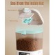 oneisall 3.5 L Automatic Cat Feeder, WiFi Intelligent Cat Food, App Control, 1-10 Meals a Day, Feeder for Cats/Dogs, with Stainless Steel Bowl oneisall 3.5 L Automatic Cat Feeder, WiFi Intelligent Cat Food, App Control, 1-10 Meals a Day, Feeder for Cats/Dogs, with Stainless Steel Bowl