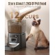 oneisall 3.5 L Automatic Cat Feeder, WiFi Intelligent Cat Food, App Control, 1-10 Meals a Day, Feeder for Cats/Dogs, with Stainless Steel Bowl oneisall 3.5 L Automatic Cat Feeder, WiFi Intelligent Cat Food, App Control, 1-10 Meals a Day, Feeder for Cats/Dogs, with Stainless Steel Bowl