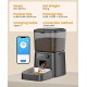 oneisall 3.5 L Automatic Cat Feeder, WiFi Intelligent Cat Food, App Control, 1-10 Meals a Day, Feeder for Cats/Dogs, with Stainless Steel Bowl oneisall 3.5 L Automatic Cat Feeder, WiFi Intelligent Cat Food, App Control, 1-10 Meals a Day, Feeder for Cats/Dogs, with Stainless Steel Bowl