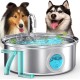 oneisall 7L Drinking Fountain for Dogs, Stainless Steel Dog Fountain with Large Viewing Window, Water Dispenser with LED Light, Ultralight Pump with Overload Protection, 5-Layer Filtration oneisall 7L Drinking Fountain for Dogs, Stainless Steel Dog Fountain with Large Viewing Window, Water Dispenser with LED Light, Ultralight Pump with Overload Protection, 5-Layer Filtration