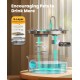 oneisall 7L Drinking Fountain for Dogs, Stainless Steel Dog Fountain with Large Viewing Window, Water Dispenser with LED Light, Ultralight Pump with Overload Protection, 5-Layer Filtration oneisall 7L Drinking Fountain for Dogs, Stainless Steel Dog Fountain with Large Viewing Window, Water Dispenser with LED Light, Ultralight Pump with Overload Protection, 5-Layer Filtration