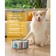 oneisall 7L Drinking Fountain for Dogs, Stainless Steel Dog Fountain with Large Viewing Window, Water Dispenser with LED Light, Ultralight Pump with Overload Protection, 5-Layer Filtration oneisall 7L Drinking Fountain for Dogs, Stainless Steel Dog Fountain with Large Viewing Window, Water Dispenser with LED Light, Ultralight Pump with Overload Protection, 5-Layer Filtration