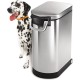 simplehuman CW1886 30L Pet Food Bin, Brushed Stainless Steel, W 26.4cm x H 59.0cm x D 46.1cm simplehuman CW1886 30L Pet Food Bin, Brushed Stainless Steel, W 26.4cm x H 59.0cm x D 46.1cm