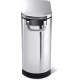 simplehuman CW1886 30L Pet Food Bin, Brushed Stainless Steel, W 26.4cm x H 59.0cm x D 46.1cm simplehuman CW1886 30L Pet Food Bin, Brushed Stainless Steel, W 26.4cm x H 59.0cm x D 46.1cm