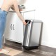 simplehuman CW1886 30L Pet Food Bin, Brushed Stainless Steel, W 26.4cm x H 59.0cm x D 46.1cm simplehuman CW1886 30L Pet Food Bin, Brushed Stainless Steel, W 26.4cm x H 59.0cm x D 46.1cm
