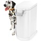 simplehuman CW1886 30L Pet Food Bin, Brushed Stainless Steel, W 26.4cm x H 59.0cm x D 46.1cm simplehuman CW1886 30L Pet Food Bin, Brushed Stainless Steel, W 26.4cm x H 59.0cm x D 46.1cm