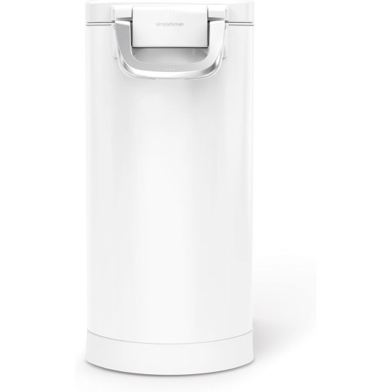 simplehuman CW1886 30L Pet Food Bin, Brushed Stainless Steel, W 26.4cm x H 59.0cm x D 46.1cm simplehuman CW1886 30L Pet Food Bin, Brushed Stainless Steel, W 26.4cm x H 59.0cm x D 46.1cm