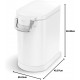 simplehuman Food Bin, Pet Food, Flour, Rice, Sugar, Charcoal or Bird Seed - 18 Kg simplehuman Food Bin, Pet Food, Flour, Rice, Sugar, Charcoal or Bird Seed - 18 Kg