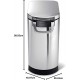simplehuman Food Bin, Pet Food, Flour, Rice, Sugar, Charcoal or Bird Seed - 18 Kg simplehuman Food Bin, Pet Food, Flour, Rice, Sugar, Charcoal or Bird Seed - 18 Kg
