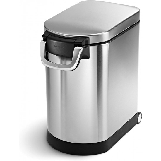 simplehuman Food Bin, Pet Food, Flour, Rice, Sugar, Charcoal or Bird Seed - 18 Kg simplehuman Food Bin, Pet Food, Flour, Rice, Sugar, Charcoal or Bird Seed - 18 Kg