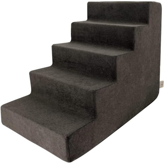 3-Step CertiPUR-US Certified Foam Pet Stairs/Steps, 18 x 15 x 13-Inch, Brown Lattice Print 3-Step CertiPUR-US Certified Foam Pet Stairs/Steps, 18 x 15 x 13-Inch, Brown Lattice Print