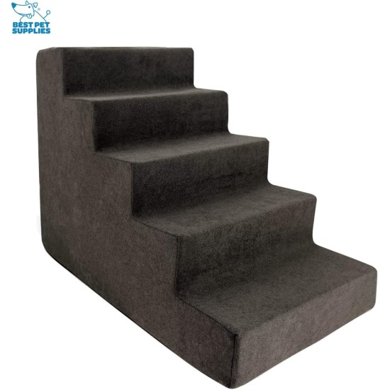 3-Step CertiPUR-US Certified Foam Pet Stairs/Steps, 18 x 15 x 13-Inch, Brown Lattice Print 3-Step CertiPUR-US Certified Foam Pet Stairs/Steps, 18 x 15 x 13-Inch, Brown Lattice Print