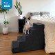 3-Step CertiPUR-US Certified Foam Pet Stairs/Steps, 18 x 15 x 13-Inch, Brown Lattice Print 3-Step CertiPUR-US Certified Foam Pet Stairs/Steps, 18 x 15 x 13-Inch, Brown Lattice Print