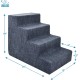 3-Step CertiPUR-US Certified Foam Pet Stairs/Steps, 18 x 15 x 13-Inch, Brown Lattice Print 3-Step CertiPUR-US Certified Foam Pet Stairs/Steps, 18 x 15 x 13-Inch, Brown Lattice Print