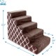 3-Step CertiPUR-US Certified Foam Pet Stairs/Steps, 18 x 15 x 13-Inch, Brown Lattice Print 3-Step CertiPUR-US Certified Foam Pet Stairs/Steps, 18 x 15 x 13-Inch, Brown Lattice Print