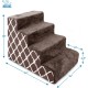 3-Step CertiPUR-US Certified Foam Pet Stairs/Steps, 18 x 15 x 13-Inch, Brown Lattice Print 3-Step CertiPUR-US Certified Foam Pet Stairs/Steps, 18 x 15 x 13-Inch, Brown Lattice Print