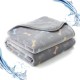 ALLISANDRO Waterproof Blanket for Couch, Chairs, Car or Bed, Machine Washable, 3 Layers, Waterproof Furniture Protector with Cute Bone Print for Dogs and Cats, 100 x 140 cm ALLISANDRO Waterproof Blanket for Couch, Chairs, Car or Bed, Machine Washable, 3 Layers, Waterproof Furniture Protector with Cute Bone Print for Dogs and Cats, 100 x 140 cm