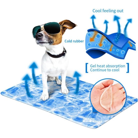 All for Paws 8003 Chill Out – Cooling Mat for Dogs Medium,All For Paws Chill Out Refreshing Blanket, Size m, 50 x 40 cm All for Paws 8003 Chill Out – Cooling Mat for Dogs Medium,All For Paws Chill Out Refreshing Blanket, Size m, 50 x 40 cm