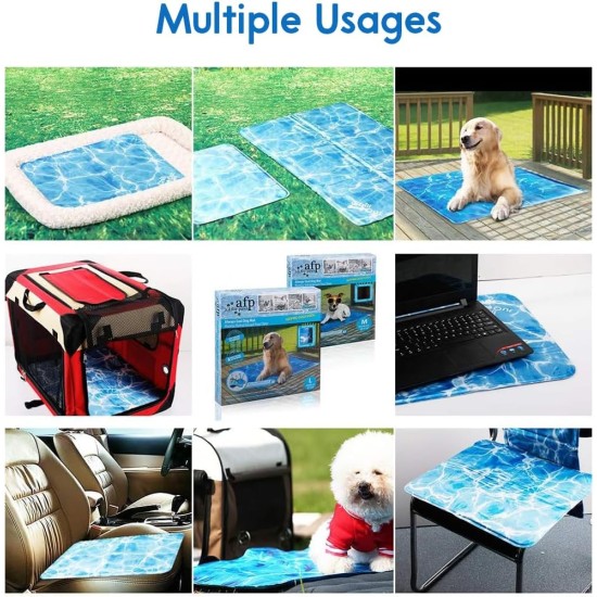 All for Paws 8003 Chill Out – Cooling Mat for Dogs Medium,All For Paws Chill Out Refreshing Blanket, Size m, 50 x 40 cm All for Paws 8003 Chill Out – Cooling Mat for Dogs Medium,All For Paws Chill Out Refreshing Blanket, Size m, 50 x 40 cm
