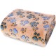 Allisandro Dog Blanket Fluffy Blanket 100 x 80 cm Super Soft and Warm Cat Blanket Cute Claw Print Large Coffee, 80x60cm Allisandro Dog Blanket Fluffy Blanket 100 x 80 cm Super Soft and Warm Cat Blanket Cute Claw Print Large Coffee, 80x60cm
