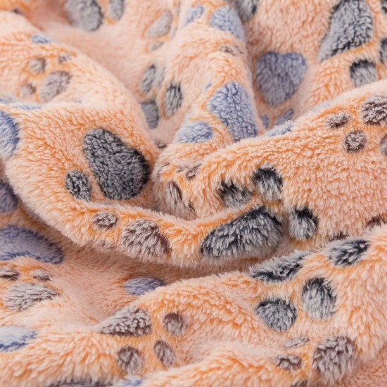 Allisandro Dog Blanket Fluffy Blanket 100 x 80 cm Super Soft and Warm Cat Blanket Cute Claw Print Large Coffee, 80x60cm Allisandro Dog Blanket Fluffy Blanket 100 x 80 cm Super Soft and Warm Cat Blanket Cute Claw Print Large Coffee, 80x60cm