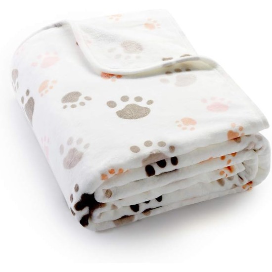 Allisandro® Super Soft Warm & Soft Pet Blanket Cat Blanket Fleece Blanket Pet Sleeping Blanket, 100x80cm Allisandro® Super Soft Warm & Soft Pet Blanket Cat Blanket Fleece Blanket Pet Sleeping Blanket, 100x80cm