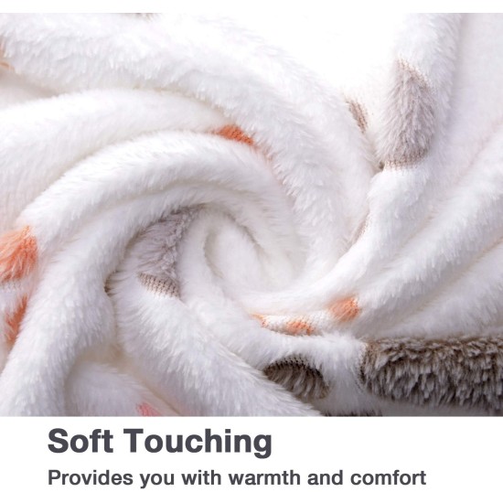 Allisandro® Super Soft Warm & Soft Pet Blanket Cat Blanket Fleece Blanket Pet Sleeping Blanket, 100x80cm Allisandro® Super Soft Warm & Soft Pet Blanket Cat Blanket Fleece Blanket Pet Sleeping Blanket, 100x80cm