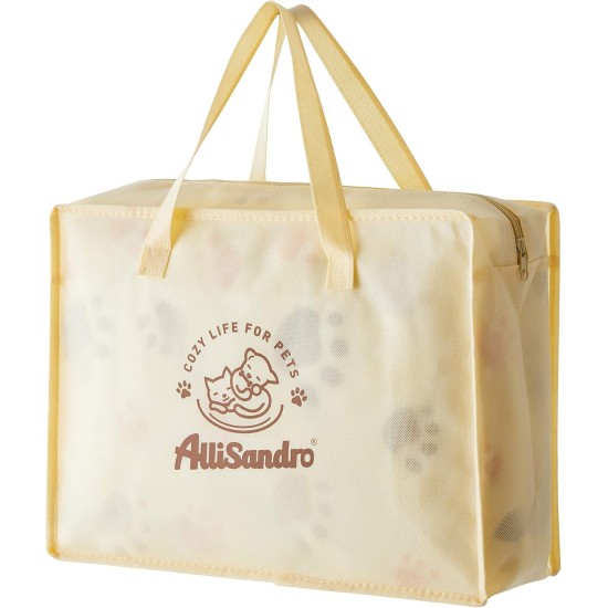 Allisandro® Super Soft Warm & Soft Pet Blanket Cat Blanket Fleece Blanket Pet Sleeping Blanket, 100x80cm Allisandro® Super Soft Warm & Soft Pet Blanket Cat Blanket Fleece Blanket Pet Sleeping Blanket, 100x80cm