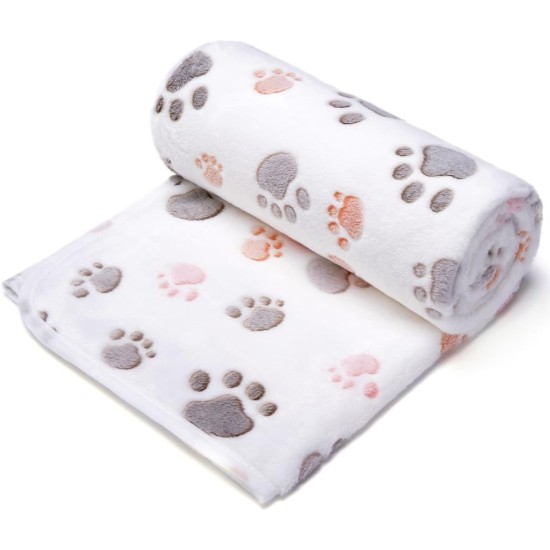 Allisandro® Super Soft Warm & Soft Pet Blanket Cat Blanket Fleece Blanket Pet Sleeping Blanket, 100x80cm Allisandro® Super Soft Warm & Soft Pet Blanket Cat Blanket Fleece Blanket Pet Sleeping Blanket, 100x80cm