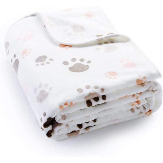 Allisandro® Super Soft Warm & Soft Pet Blanket Cat Blanket Fleece Blanket Pet Sleeping Blanket, 100x80cm Allisandro® Super Soft Warm & Soft Pet Blanket Cat Blanket Fleece Blanket Pet Sleeping Blanket, 100x80cm