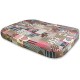 Arquivet Hearts and Stripes Mat 105 x 70 x 9 cm One Size Arquivet Hearts and Stripes Mat 105 x 70 x 9 cm One Size