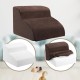 BAKAJI Pet Ladder with 2 Steps and Roller, Removable Ribbed Fabric Cover, Ramp for Cats and Elderly Dogs, High Density Foam Upholstery Ladder (Beige) BAKAJI Pet Ladder with 2 Steps and Roller, Removable Ribbed Fabric Cover, Ramp for Cats and Elderly Dogs, High Density Foam Upholstery Ladder (Beige)