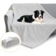 Barpor Waterproof Dog Blanket, Washable, 152 x 127 cm, Double-Sided Pet Blanket, Soft and Warm, Suitable for Large Dogs and Cats, Protects Floor, Bed, Sofa and Car Seat, Grey Barpor Waterproof Dog Blanket, Washable, 152 x 127 cm, Double-Sided Pet Blanket, Soft and Warm, Suitable for Large Dogs and Cats, Protects Floor, Bed, Sofa and Car Seat, Grey