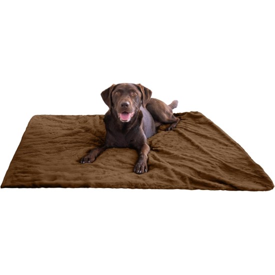 Best Friends by Sheri Calming Shag Dog Blanket for Large Dogs, Waterproof Coating, Taupe, 60" x 80" Best Friends by Sheri Calming Shag Dog Blanket for Large Dogs, Waterproof Coating, Taupe, 60" x 80"