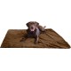 Best Friends by Sheri Calming Shag Dog Blanket for Large Dogs, Waterproof Coating, Taupe, 60" x 80" Best Friends by Sheri Calming Shag Dog Blanket for Large Dogs, Waterproof Coating, Taupe, 60" x 80"