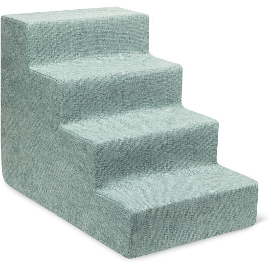Best Pet Supplies 3-Step CertiPUR-US Certified Foam Pet Stairs/Steps, 18 x 15 x 13-Inch, Brown Lattice Print Best Pet Supplies 3-Step CertiPUR-US Certified Foam Pet Stairs/Steps, 18 x 15 x 13-Inch, Brown Lattice Print