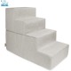 Best Pet Supplies Foldable Foam Pet Stairs for Small Dogs and Cats, Portable Ramp Stairs for Couch, Sofa and Bunk Bed Climbing, Non-Slip Balanced Indoor Support, Paw Proof - Best Pet Supplies Foldable Foam Pet Stairs for Small Dogs and Cats, Portable Ramp Stairs for Couch, Sofa and Bunk Bed Climbing, Non-Slip Balanced Indoor Support, Paw Proof -