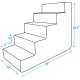Best Pet Supplies Foldable Foam Pet Stairs for Small Dogs and Cats, Portable Ramp Stairs for Couch, Sofa and Bunk Bed Climbing, Non-Slip Balanced Indoor Support, Paw Proof - Best Pet Supplies Foldable Foam Pet Stairs for Small Dogs and Cats, Portable Ramp Stairs for Couch, Sofa and Bunk Bed Climbing, Non-Slip Balanced Indoor Support, Paw Proof -
