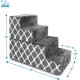 Best Pet Supplies Foldable Foam Pet Stairs for Small Dogs and Cats, Portable Ramp Stairs for Couch, Sofa and Bunk Bed Climbing, Non-Slip Balanced Indoor Support, Paw Proof - Best Pet Supplies Foldable Foam Pet Stairs for Small Dogs and Cats, Portable Ramp Stairs for Couch, Sofa and Bunk Bed Climbing, Non-Slip Balanced Indoor Support, Paw Proof -