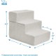 Best Pet Supplies Foldable Foam Pet Stairs for Small Dogs and Cats, Portable Ramp Stairs for Couch, Sofa and Bunk Bed Climbing, Non-Slip Balanced Indoor Support, Paw Proof - Best Pet Supplies Foldable Foam Pet Stairs for Small Dogs and Cats, Portable Ramp Stairs for Couch, Sofa and Bunk Bed Climbing, Non-Slip Balanced Indoor Support, Paw Proof -