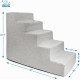 Best Pet Supplies Foldable Foam Pet Stairs for Small Dogs and Cats, Portable Ramp Stairs for Couch, Sofa and Bunk Bed Climbing, Non-Slip Balanced Indoor Support, Paw Proof - Best Pet Supplies Foldable Foam Pet Stairs for Small Dogs and Cats, Portable Ramp Stairs for Couch, Sofa and Bunk Bed Climbing, Non-Slip Balanced Indoor Support, Paw Proof -