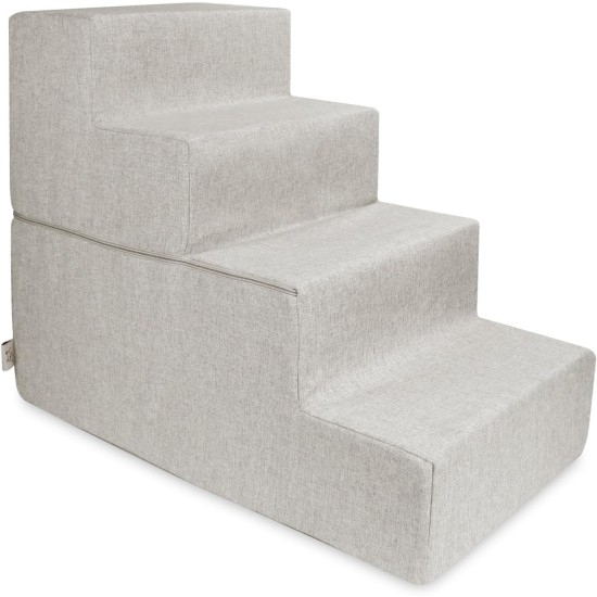 Best Pet Supplies Foldable Foam Pet Stairs for Small Dogs and Cats, Portable Ramp Stairs for Couch, Sofa and Bunk Bed Climbing, Non-Slip Balanced Indoor Support, Paw Proof - Best Pet Supplies Foldable Foam Pet Stairs for Small Dogs and Cats, Portable Ramp Stairs for Couch, Sofa and Bunk Bed Climbing, Non-Slip Balanced Indoor Support, Paw Proof -