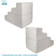 Best Pet Supplies Foldable Foam Pet Stairs for Small Dogs and Cats, Portable Ramp Stairs for Couch, Sofa and Bunk Bed Climbing, Non-Slip Balanced Indoor Support, Paw Proof - Best Pet Supplies Foldable Foam Pet Stairs for Small Dogs and Cats, Portable Ramp Stairs for Couch, Sofa and Bunk Bed Climbing, Non-Slip Balanced Indoor Support, Paw Proof -