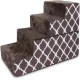 Best Pet Supplies Foldable Foam Pet Stairs for Small Dogs and Cats, Portable Ramp Stairs for Couch, Sofa and Bunk Bed Climbing, Non-Slip Balanced Indoor Support, Paw Proof - Best Pet Supplies Foldable Foam Pet Stairs for Small Dogs and Cats, Portable Ramp Stairs for Couch, Sofa and Bunk Bed Climbing, Non-Slip Balanced Indoor Support, Paw Proof -