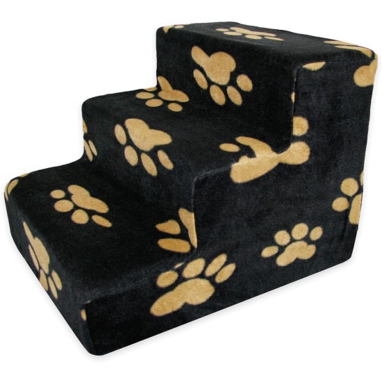 Best Pet Supplies Foldable Foam Pet Stairs for Small Dogs and Cats, Portable Ramp Stairs for Couch, Sofa and Bunk Bed Climbing, Non-Slip Balanced Indoor Support, Paw Proof - Best Pet Supplies Foldable Foam Pet Stairs for Small Dogs and Cats, Portable Ramp Stairs for Couch, Sofa and Bunk Bed Climbing, Non-Slip Balanced Indoor Support, Paw Proof -