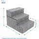Best Pet Supplies Foldable Foam Pet Stairs for Small Dogs and Cats, Portable Ramp Stairs for Couch, Sofa and Bunk Bed Climbing, Non-Slip Balanced Indoor Support, Paw Proof - Best Pet Supplies Foldable Foam Pet Stairs for Small Dogs and Cats, Portable Ramp Stairs for Couch, Sofa and Bunk Bed Climbing, Non-Slip Balanced Indoor Support, Paw Proof -