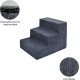 Best Pet Supplies Foldable Foam Pet Stairs for Small Dogs and Cats, Portable Ramp Stairs for Couch, Sofa and Bunk Bed Climbing, Non-Slip Balanced Indoor Support, Paw Proof - Best Pet Supplies Foldable Foam Pet Stairs for Small Dogs and Cats, Portable Ramp Stairs for Couch, Sofa and Bunk Bed Climbing, Non-Slip Balanced Indoor Support, Paw Proof -