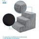 Best Pet Supplies Foldable Foam Pet Stairs for Small Dogs and Cats, Portable Ramp Stairs for Couch, Sofa and Bunk Bed Climbing, Non-Slip Balanced Indoor Support, Paw Proof - Best Pet Supplies Foldable Foam Pet Stairs for Small Dogs and Cats, Portable Ramp Stairs for Couch, Sofa and Bunk Bed Climbing, Non-Slip Balanced Indoor Support, Paw Proof -